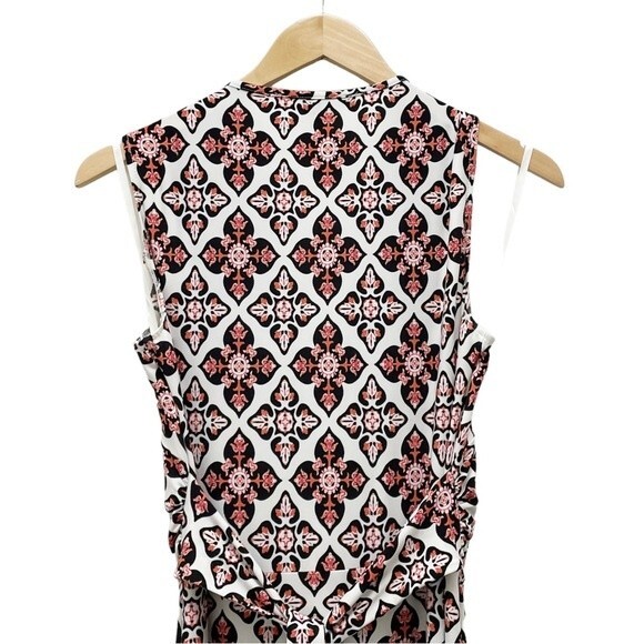 White House Black Market Twist-Detail Printed Knit Maxi Dress Women’s Size Small - Picture 4 of 11